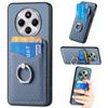 Phone Case For Xiaomi Redmi 14C 4G/14R 5G/Poco C75 4G Back Cover with Card Slots Ring Holder Kickstand