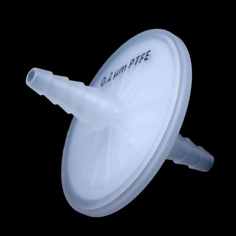 1Pc Lab Biological Culture 50Mm 0.22Um Disposable Air Filter Aseptic Air Respiratory Filter With Hydrophobic Membrane
