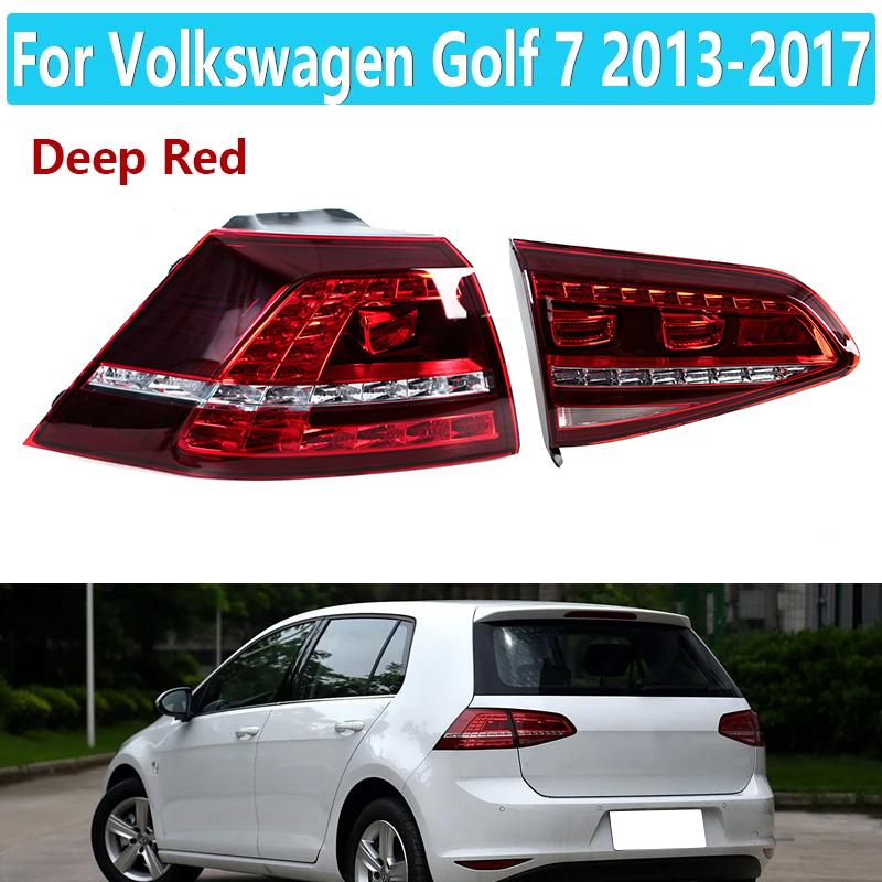 LED Tail Light For Volkswagen Golf 7 2013-2017 Tail Lights Rear Lights Brake Lamp Turn Signal Light Reversing Lamp Driving Lamp