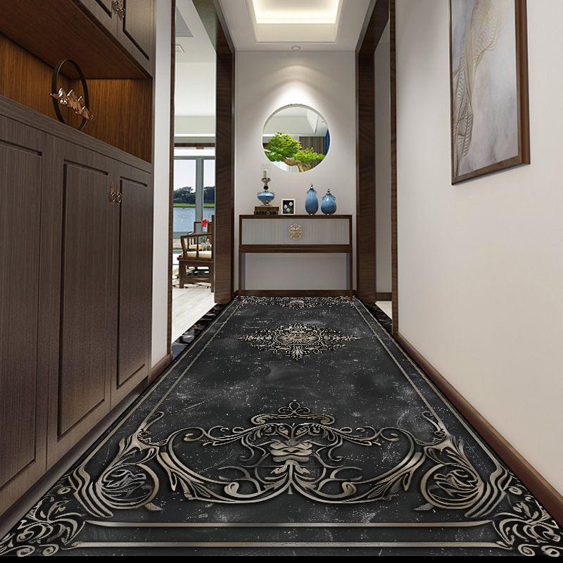 Moderner langer Flur Teppich Rutschfest Waschbar Läuferteppiche Teppiche Laufsteg Heimdekoration Hotel Flur Teppich Anpassbarer Teppich