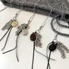 Blogger-Style Water Bottle Pendant Necklace with Safety Buckle - Minimalist Metal Chain for Women