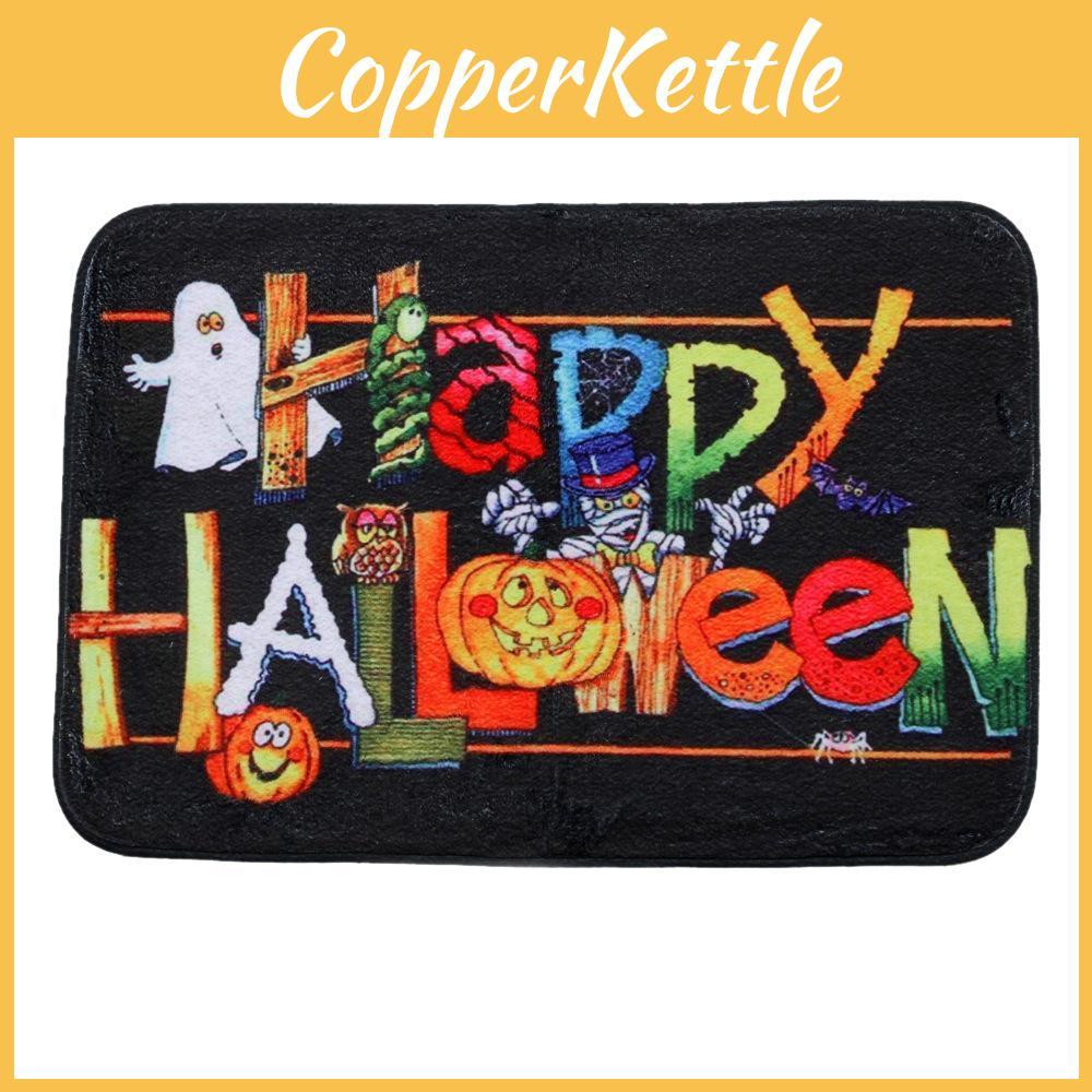 Stylish Halloween Floor Rug Rectangular Anti Slip Ground Mat Ideal For Home And Room