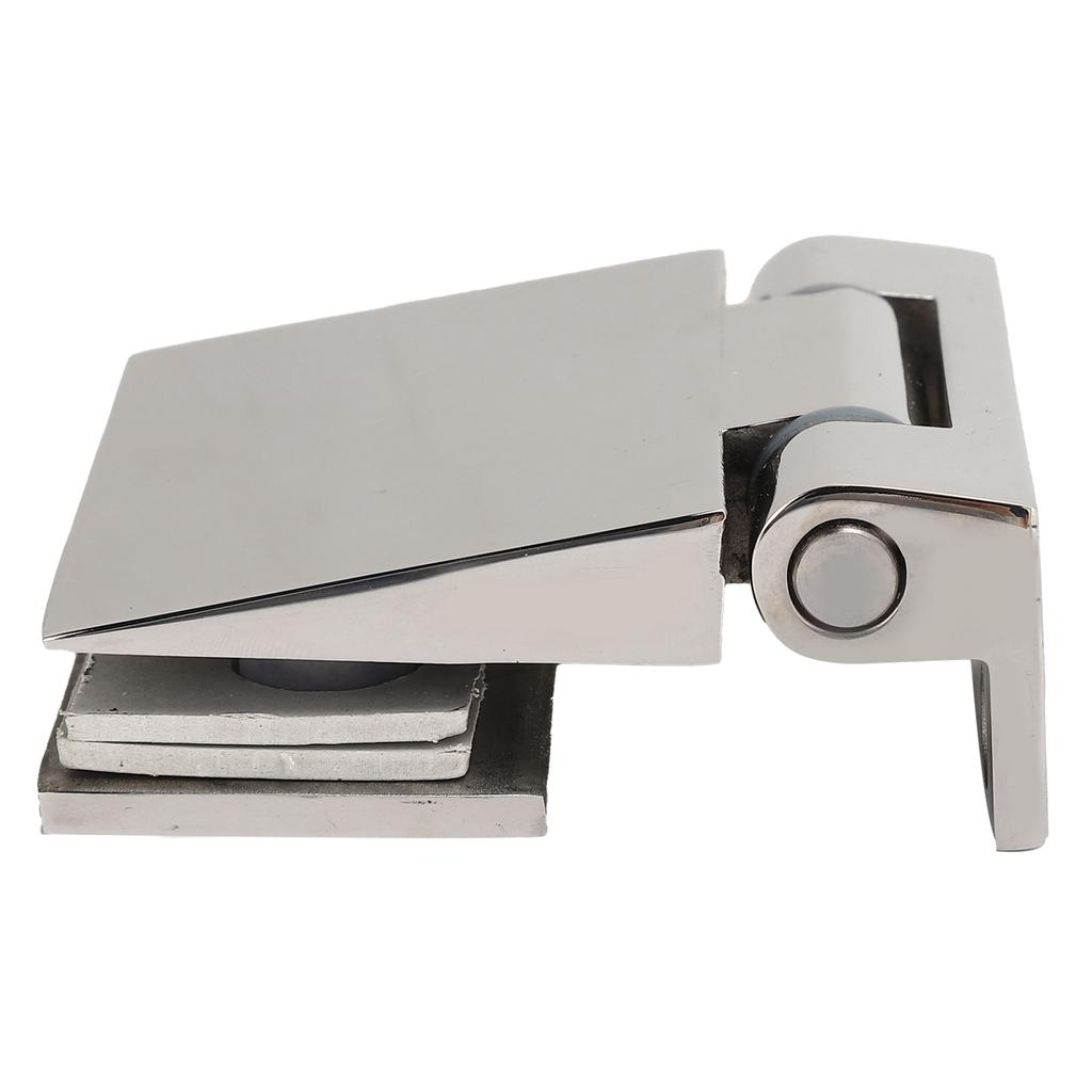 Inclined Single Side Hinge Stainless Steel Bathroom Glass Door Hinge for Home Glass Door Window