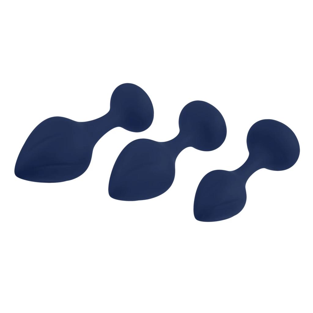 Playboy Pleasure - Tail Trainer Silicone Butt Plug Set