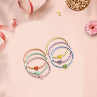 Hair Scrunchies Thick Pastel Color 2000s Hair Scrunchy Elegant Hair Rope Scrunchy Women Ponytail Holder