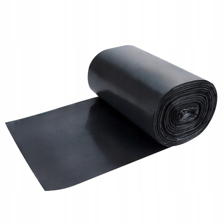 Garbage Bags 60L 30 Pcs Durable Black