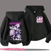 Modischer Anime Grafik Reißverschluss Hoodie Kinder Kapuzenpullover Jungen Mädchen Frühling Herbst Lässige Streetwear Jacke Kinderkleidung
