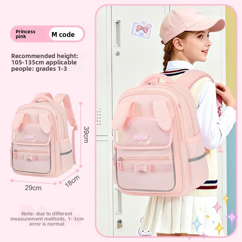 Style lapin Sacs d'école imperméables pour enfants Sac à dos pour filles école primaire Sac à dos orthopédique cartable sac à livres enfants Mochila