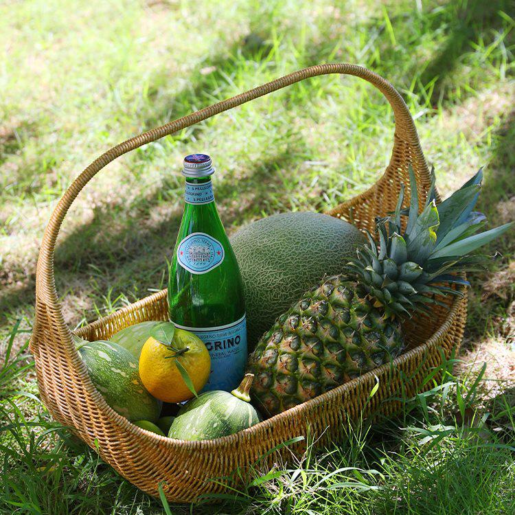 Luxury Outdoor Rattan-Style Picnic & Gift Basket