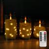 "LED Remote Control Candle Lights for Weddings, Birthdays, Parties & Concerts - Electronic ABS Simulation String Light Decoration"