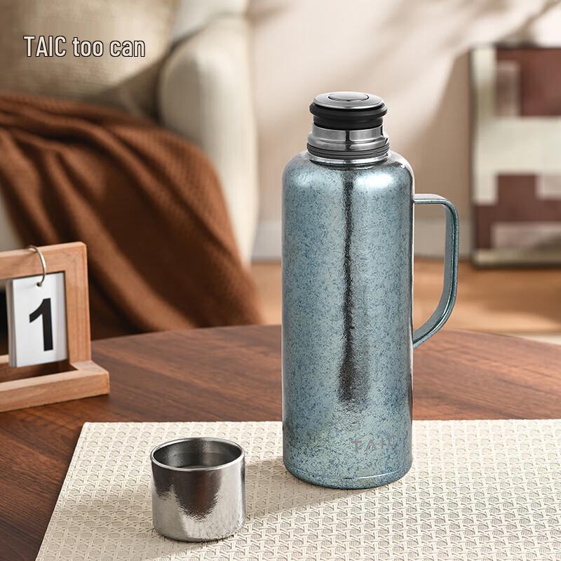 TAICTAIC Titanium Tea Thermos Bottle 1200ml