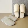 Indoor Home Hospitality Beauty Salon Club Hotel B & B Thickened Washed Disposable Coral Fleece Slippers