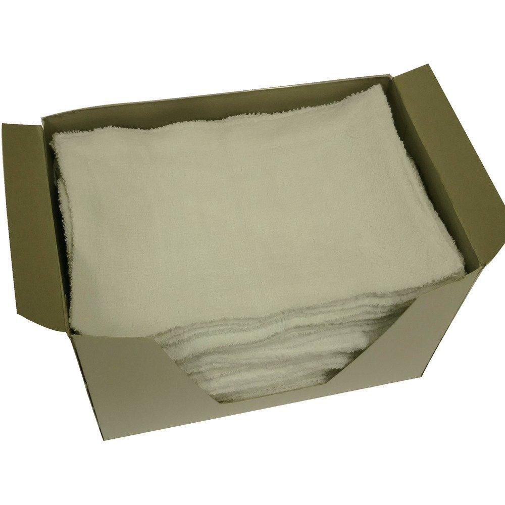 TRUSCO Disposable Pack of Cloth, Cotton, White, 50, TSZ-50