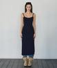 Cita Comfort Cotton Blended Long Knit Dress_Ctop715(Navy)