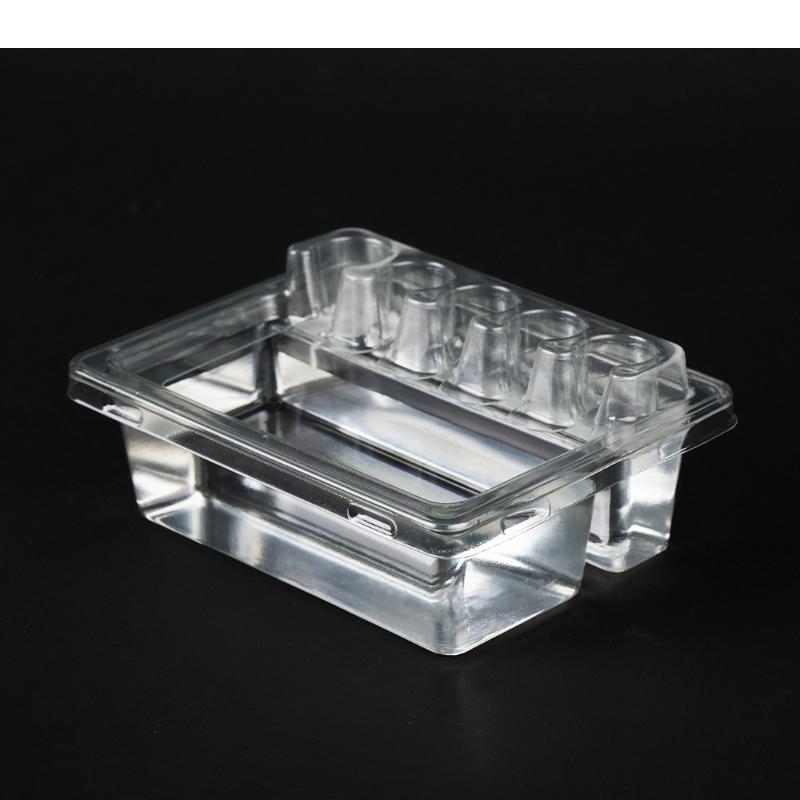 20 Pcs Tattoo Needles Stand Waterproof Ink Cartridge Needle Holder Placement Rack Disposable Washing Cup Clean Double Layer