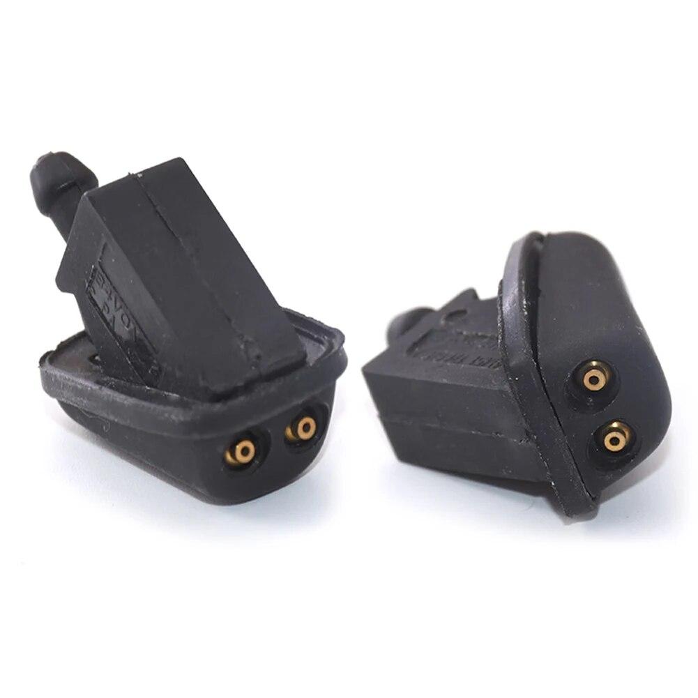 2pcs Car Front Windshield Washer Jet Nozzles Windscreen Wiper Sprayer For Ford Focus MK2 MK3 2005-2012 Fiesta 2001-2008