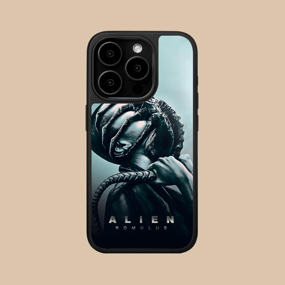 Alien Romulus Mobile Cell Phone Case for iPhone 17 16 15 14 13 12 11 Air Pro Max Plus Matte Surface Colorful Cover Luxury Cover