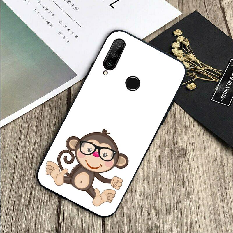 Monkey Gorilla Ape Baby For Huawei Nova 11 9 10 SE Y70 Y60 Y90 Y61 Y91 Y73 Y72 12i 11i 8i P30 P40 Lite P60 Pro Case