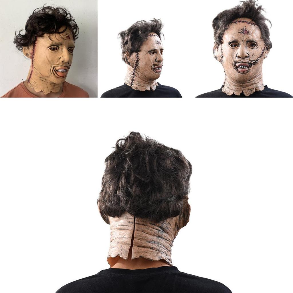 The Texas Chainsaw Massacre Saw Themed Latex Mask For Horror Role Play Cosplay Events