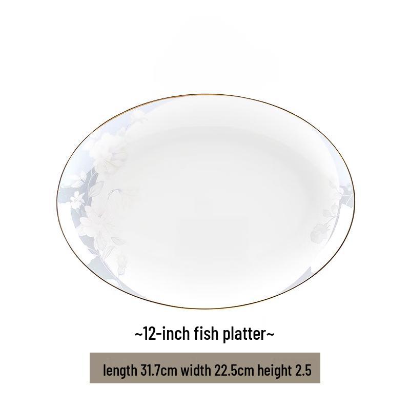 Mode Lanka Jingdezhen Chinese Ceramic Dinnerware