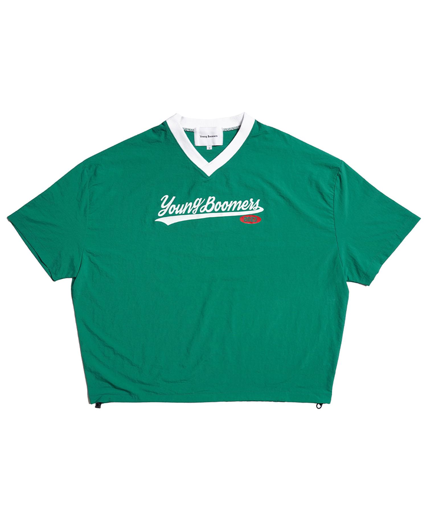 Young Boomers Weekend Nylon Half T-Shirt_Green 1