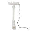 Pool Fountain Solar Powered LED RGB Colorful Pool Sprinkler with Remote Control APP for Underground Pond