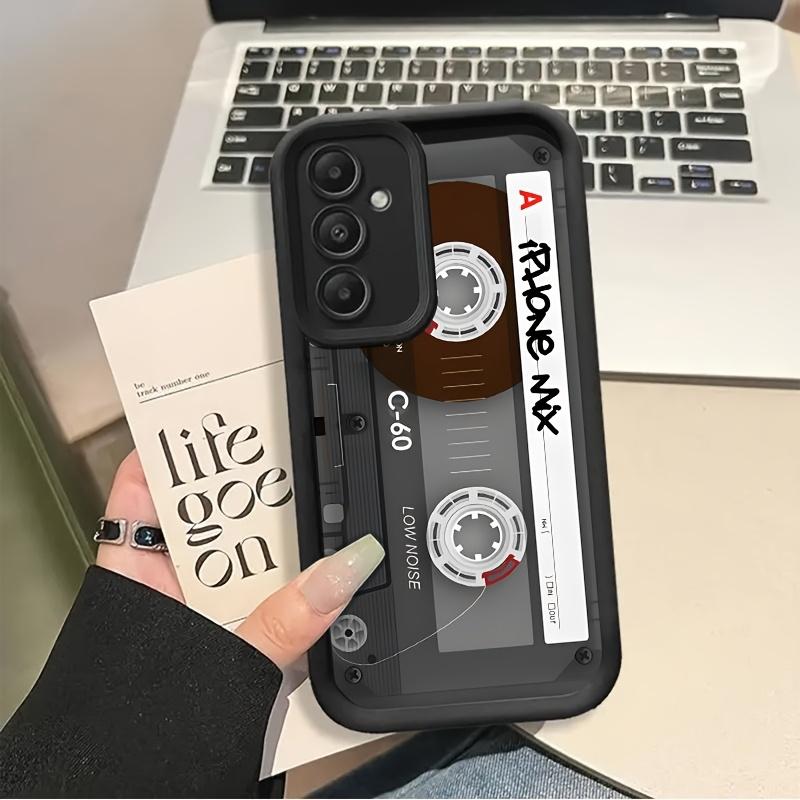 Custodia per telefono stampata con musicassetta adatta per Samsung per galaxy S26 S25 S24 S23 S22 S20 FE Ultra Plus 5G cover posteriore antiurto