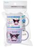 Skater Lunch Box Plastic Set of for Dishwasher Made In Sanrio Kuromi and Mashu Gummy KE4AAGW Cups, 200ml, 2, Kids, Antibacterial, Safe, Japan,
