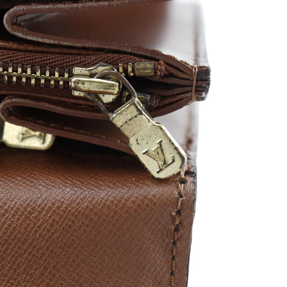 LOUIS VUITTON Concord Handbag M51190 Brown Monogram canvas Women Used
