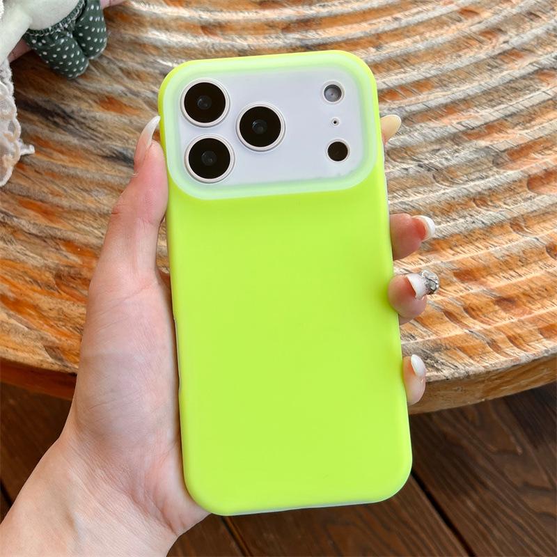 

iPhone 17 Pro Max Frosted Jelly Liquid Silicone Protective Case iPhone 11 Pro Max зелений