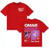 2026 Rapper Omar Courtz Primera Musa Gothic Unisexs Womens Double Sided T Shirts Oversized Cotton Vintage Pop Short Sleeve Tshirt