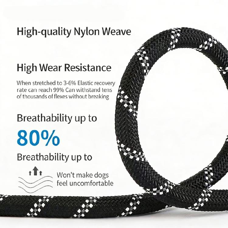 Durability Detachable Dog Leashes with Safety Ergonomic Handle and Reflective for Enduring Performances