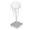 Voice Control Jellyfish Lamp with 9 Flexible Tentacles RGB Gradient Bedside Lamp Rechargeable 1000mAh Battery Hanging Standing