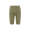 Nike Sportswear Essential Logo Print Solid Color Slim Fit Fitness Shorts Women Shorts Green CZ8527-222