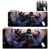 Large Mouse Pad Black White Anime BLEACH Mause Mats Gaming Accessories Office Gamer Keyboard Desk Mat Kurosaki Ichigo Mousepad