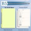 B5 Loose-Leaf Durable Notebook: Thick, Comfortable, Perfect for Students
