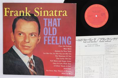 LP Record FRANK SINATRA  That Old Feeling 20AP1449PROMO CBS SONY 1979 Japan Jazz Used