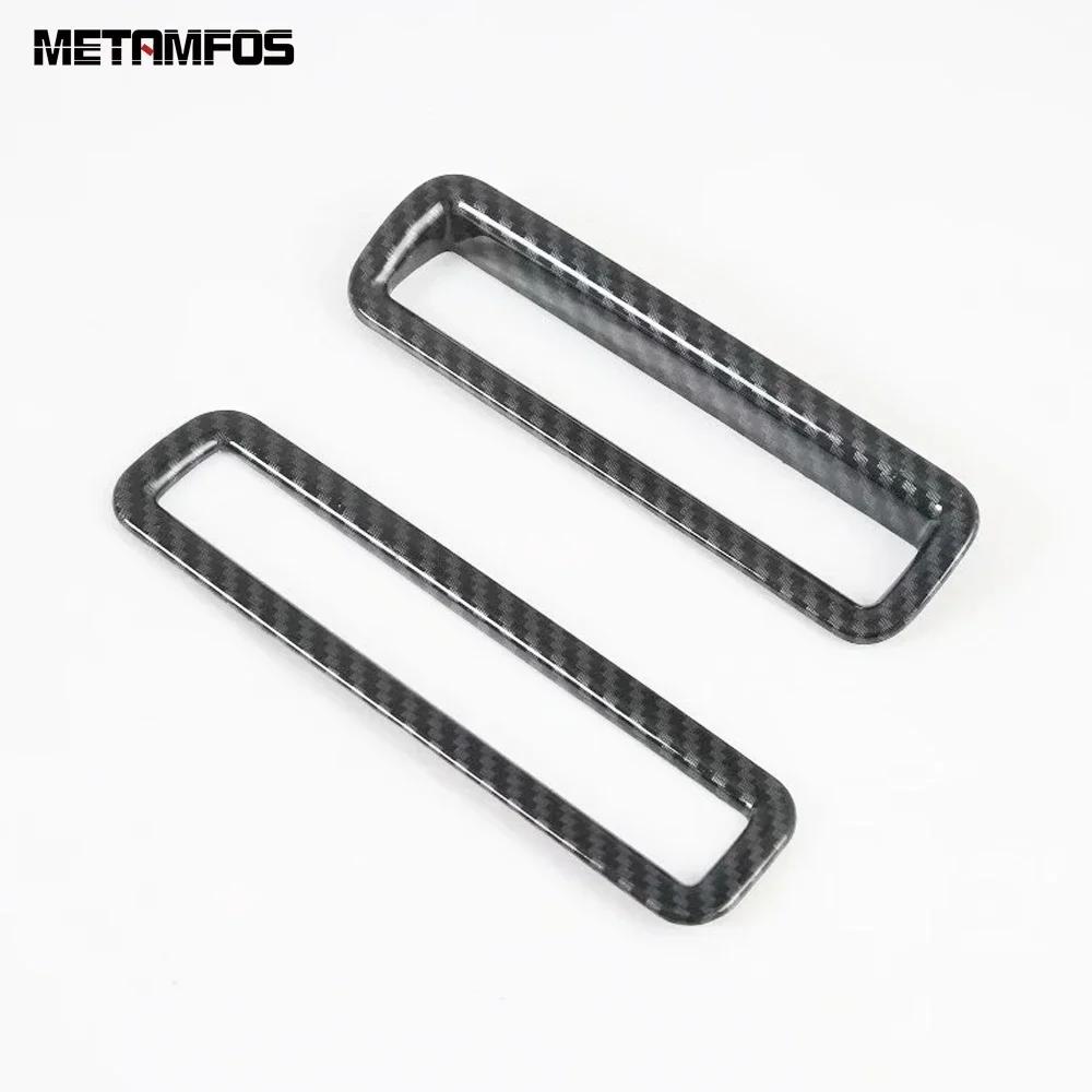 Head Light Lamp Switch Cover Trim For Nissan X-trail Xtrail Rogue T33 Qashqai J12 -2024 2025 Carbon Fiber Car Accessories