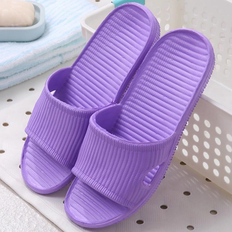 Fashion New Women Indoor Floor Flat Shoes Summer Non-slip Flip Flops Bath Home Slippers Female Slipper Comfortable Zapatillas De Hombre
