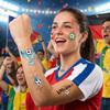 Watercolor Soccer Them Temporary Tattoos Cartoon Body Stickers Trophies Face Stickers  Matches