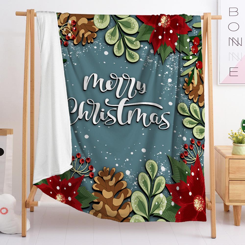 Blanket Christmas Flannel Blanket Nap Blanket Blanket