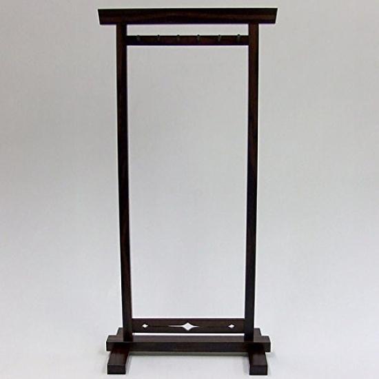 Ebony small brush holder for 11 brushes Torii-shaped 13419₽