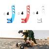 3 Hole Metal Transmitter Strap Balancer Adjuster for RC Remote Control Stability Enhancement Blue Vertical Design