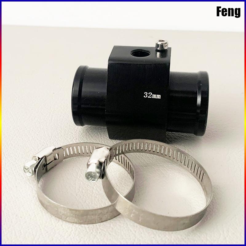 Car Modification Water Temperature Sensor Head Joint Sensor Radiator Adapter 1/8NPT Digital Water Temperature Gauge Voltmeter