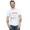 Marvel Mens Avengers Endgame I Love You 3000 Crayons T-Shirt