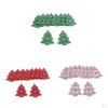 10 Pieces Of Wood Shapes Labels DIY Christmas Ornaments