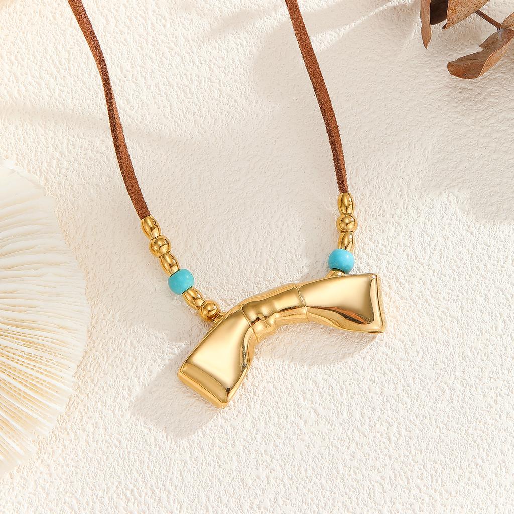 Atoztide Gold Color Heart Flower Sun Pendant Necklace for Women Stainless Steel Multiple Styles Necklace Christmas Jewelry Gift
