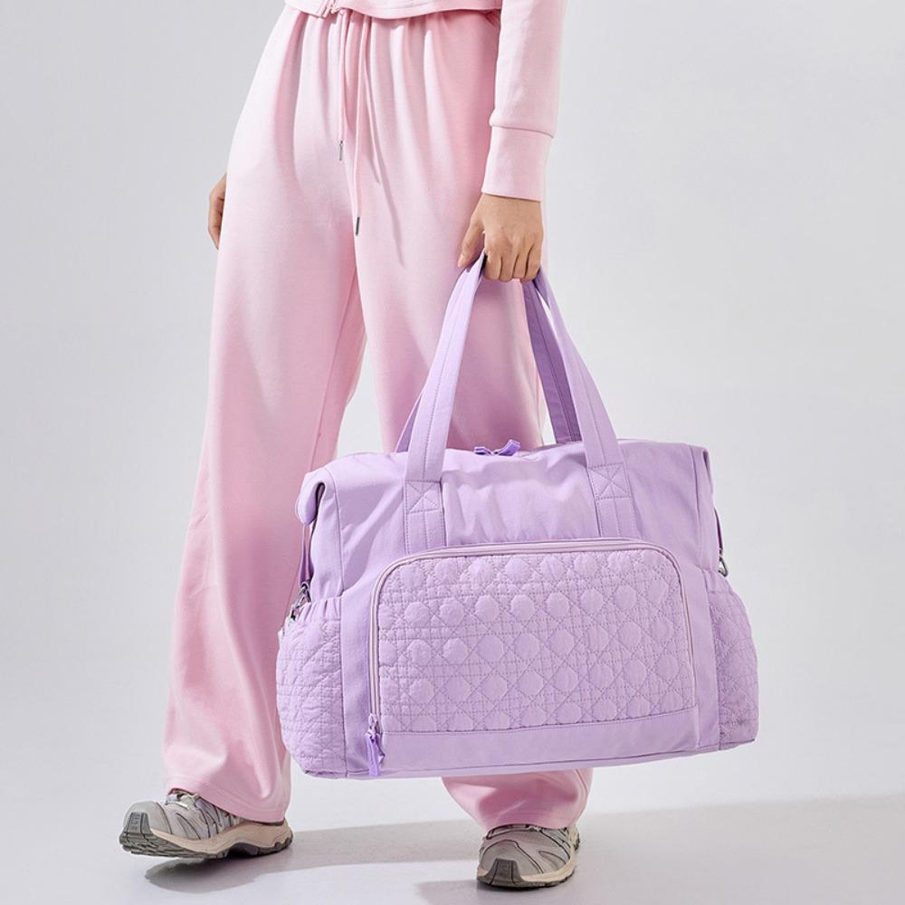 Large Capacity Mommy Bag Solid Color Nappy Bag Personalized Shoulder Bag  Women