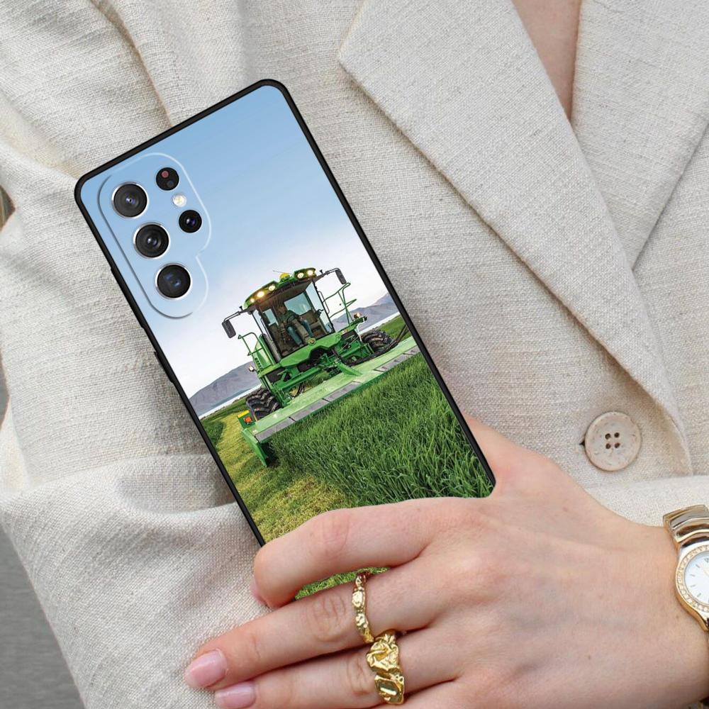 Farm Vehicle Tractor Cell Phone Case for Samsung Galaxy S26 Ultra S25 S24 S23 S22 S21 S20 Note10 Cover