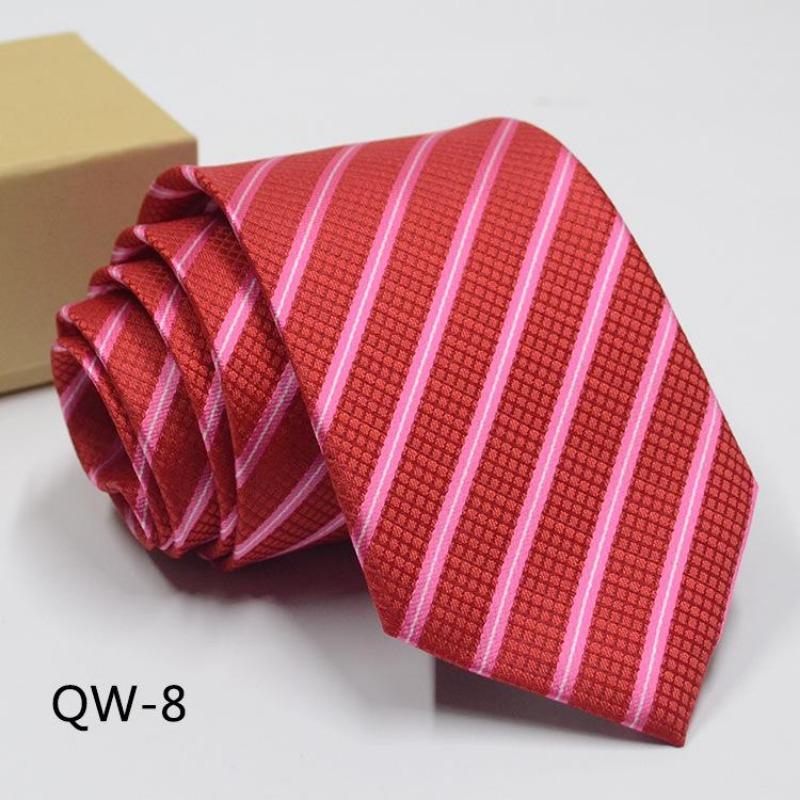 Men'S Dress Business Casual Professional Groom Wedding Best Man Striped Jacquard Fine Gentleman Men'S Premium Tie